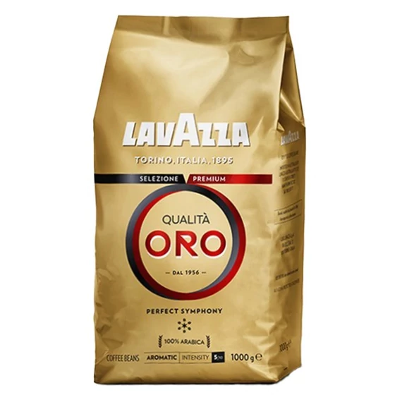 Kávé, pörkölt, szemes, 1000 g, LAVAZZA 