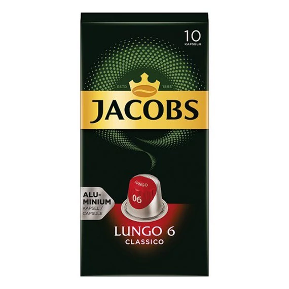 Douwe Egberts Jacobs Lungo Classico 10 db kávékapszula