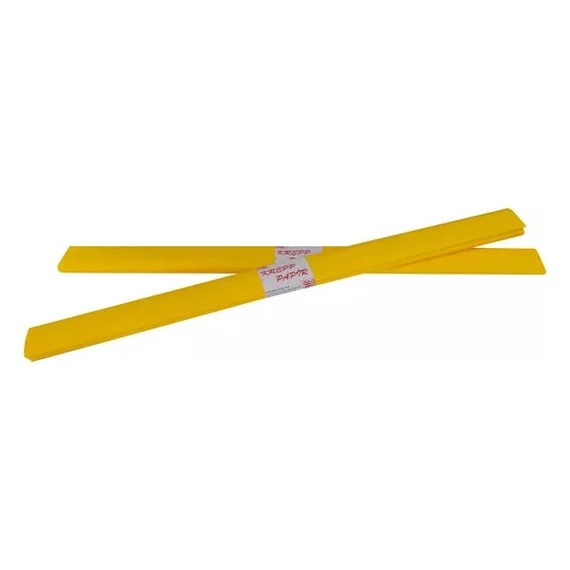 Krepp-papír 50x200cm, 04 sárga