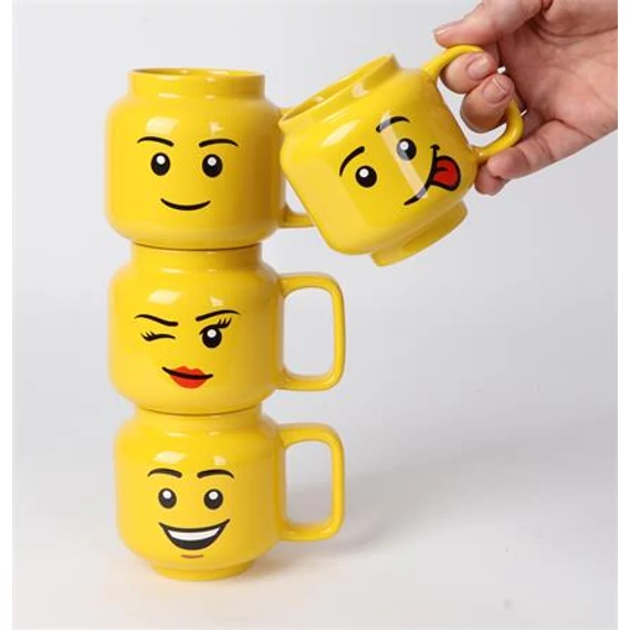 Bögre, kerámia, 255 ml, LEGO, Winky