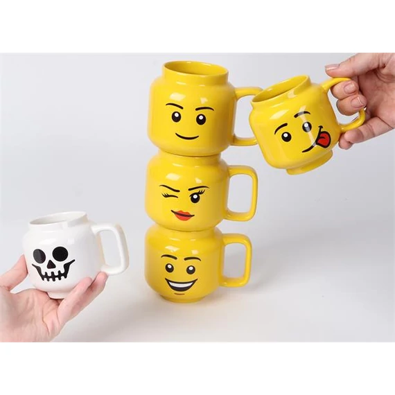 Bögre, kerámia, 255 ml, LEGO, Happy Boy