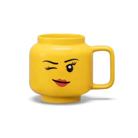Bögre, kerámia, 530 ml, LEGO, Winky
