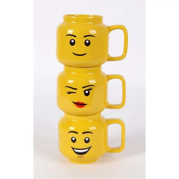 Bögre, kerámia, 530 ml, LEGO, Winky