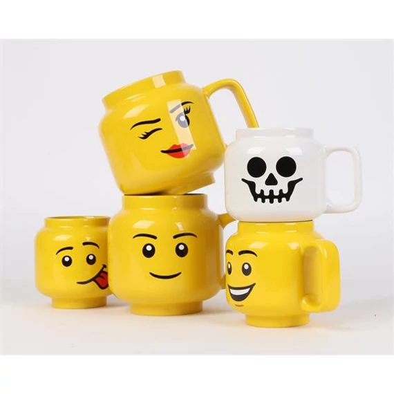 Bögre, kerámia, 530 ml, LEGO, Winky