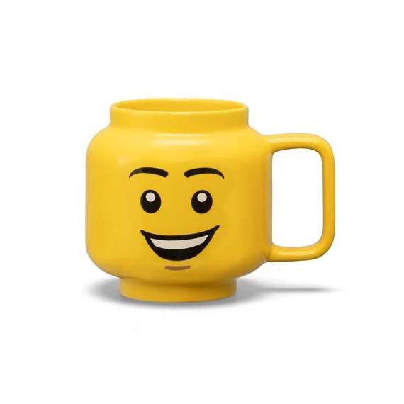 Bögre, kerámia, 530 ml, LEGO, Happy Boy