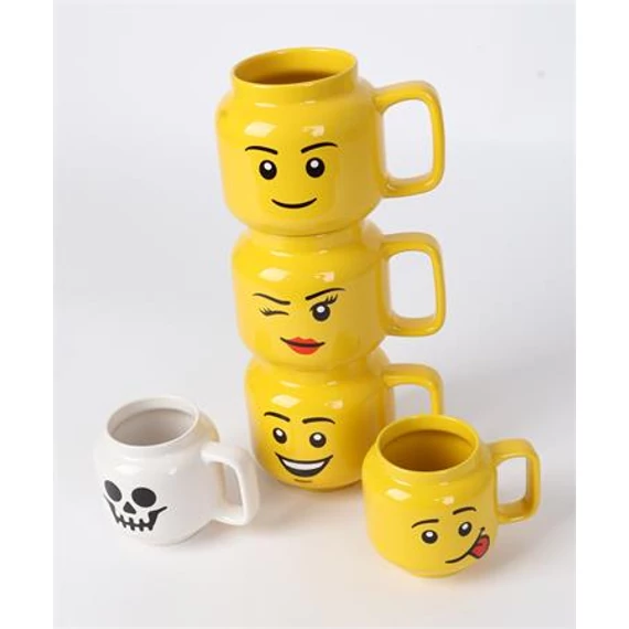 Bögre, kerámia, 530 ml, LEGO, Happy Boy