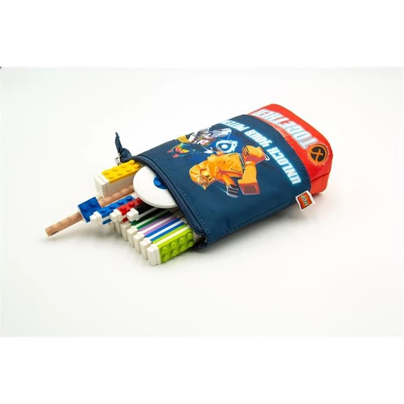 Tolltartó, cipzáras, pop-up, LEGO 