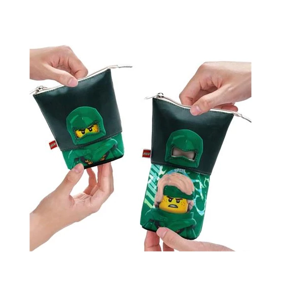 Tolltartó, cipzáras, pop-up, LEGO 