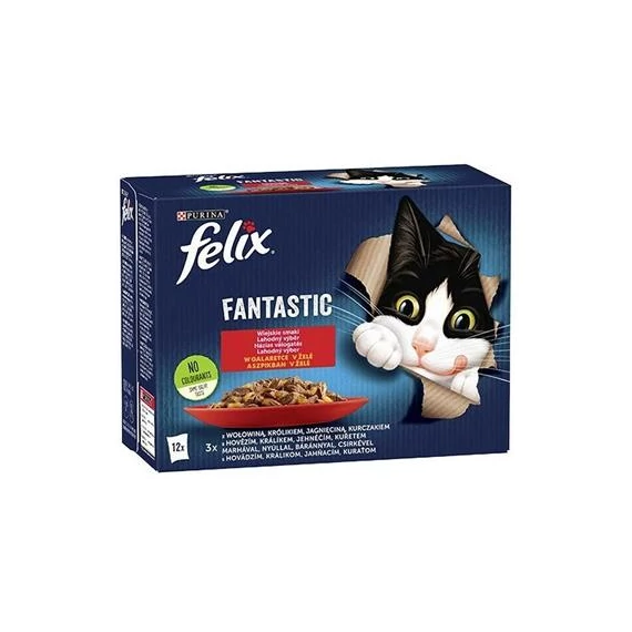 Macskaeledel, 12x85 g, FELIX 