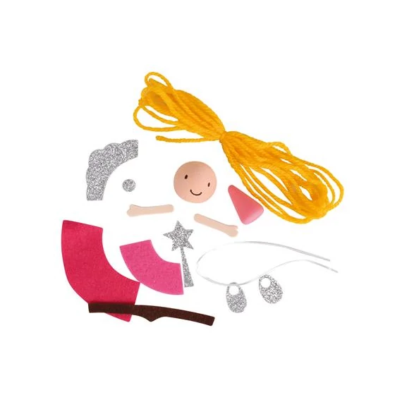 Bábukészítő készlet, APLI,hercegnő