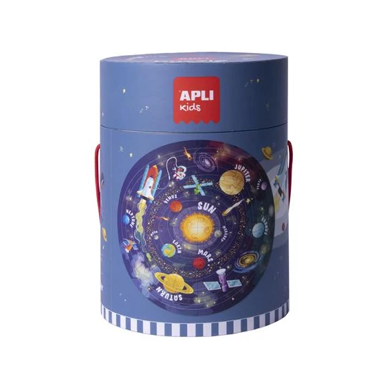 Puzzle, kör alakú, 48 darabos, APLI Kids 