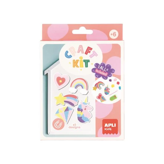 Gyémántmozaik mágnes készlet, APLI Kids 