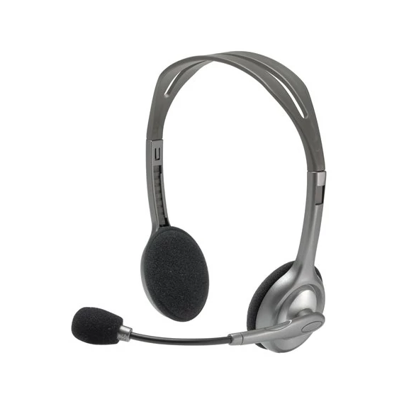 Fejhallgató, mikrofonnal, LOGITECH 