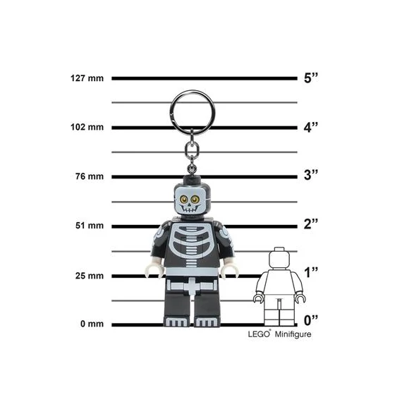 Kulcstartó, LED világítással, LEGO 