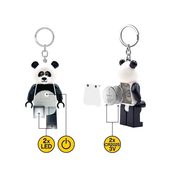 Kulcstartó, LED világítással, LEGO 