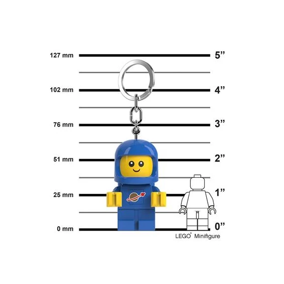Kulcstartó, LED világítással, LEGO 
