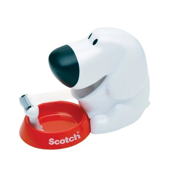 Ragasztószalag-adagoló, asztali, feltöltött, 3M SCOTCH 