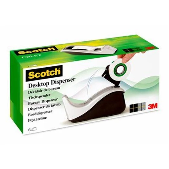 Ragasztószalag-adagoló, asztali, 3M SCOTCH 