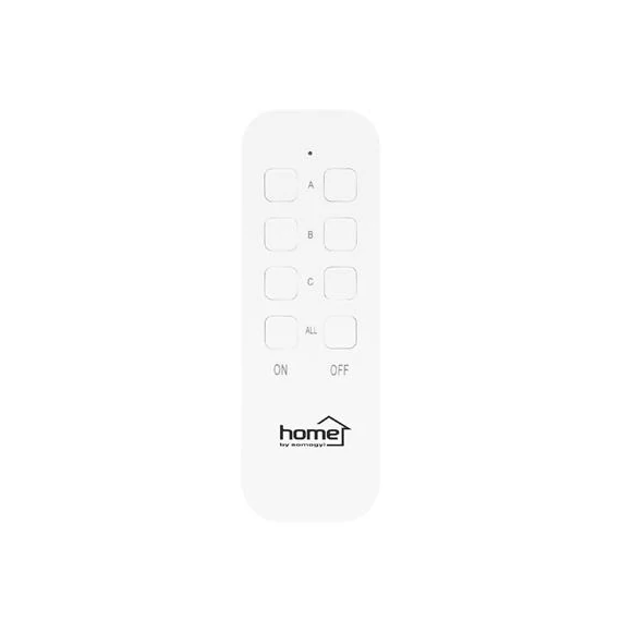 Dugalj szett, 3 aljzat, távirányítóval, 2300 W, HOME, fehér