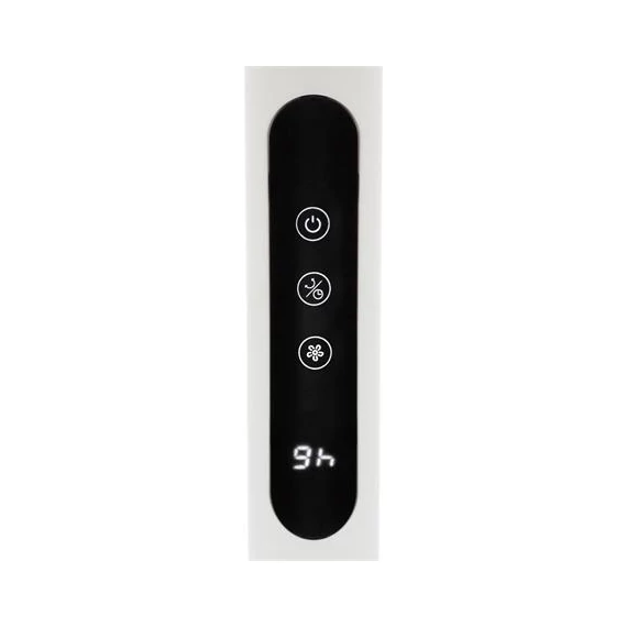 Álló ventilátor, távirányítóval, állítható magasság, 40 cm, 60 W, HOME
