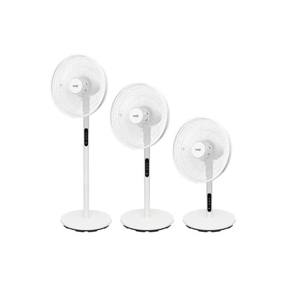 Álló ventilátor, távirányítóval, állítható magasság, 40 cm, 60 W, HOME