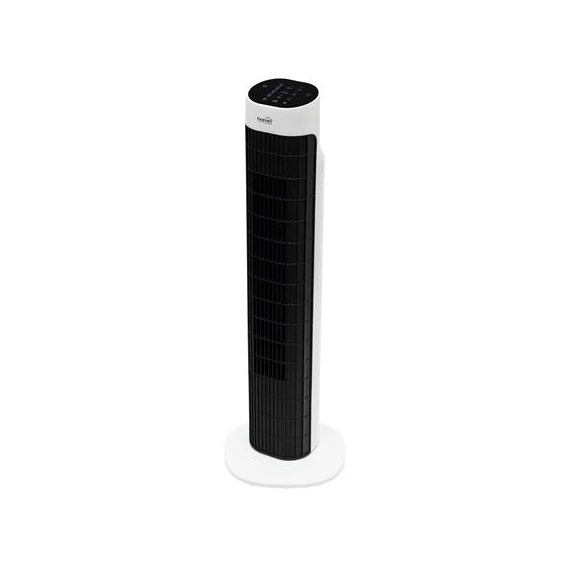 Oszlopventilátor, távirányítóval, 79 cm, 45 W, HOME, fekete