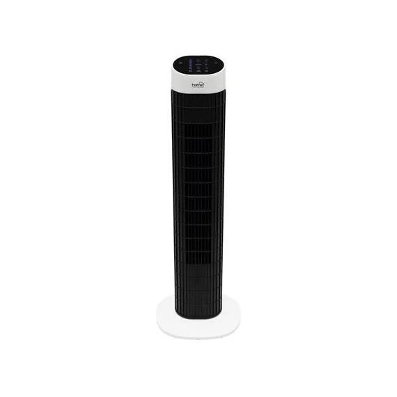 Oszlopventilátor, távirányítóval, 79 cm, 45 W, HOME, fekete