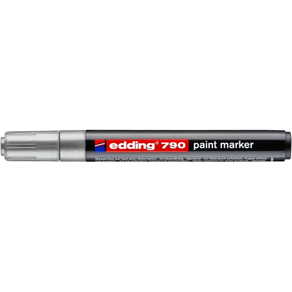 Lakkmarker, 2-3 mm, EDDING "790", ezüst