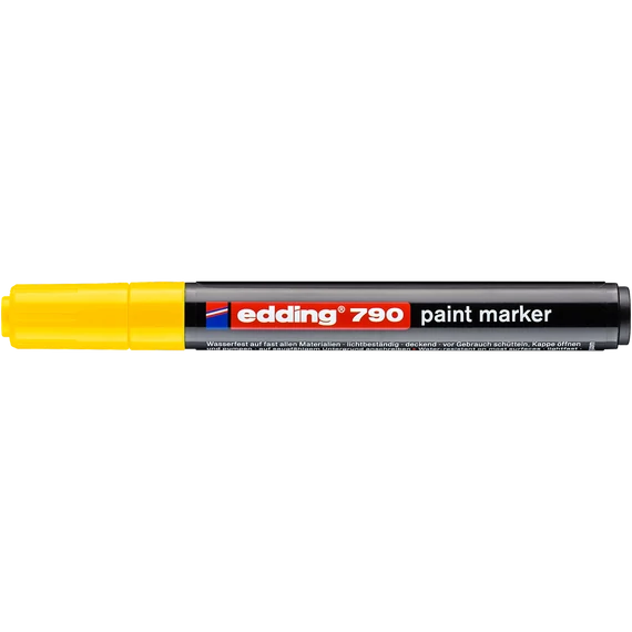 Lakkmarker, 2-3 mm, EDDING "790", sárga