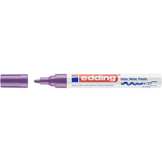 Lakkmarker, 2-4 mm, EDDING "750", lila