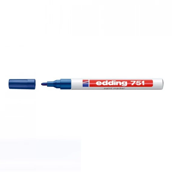 Lakkmarker, 1-2 mm, EDDING "751", sötétkék