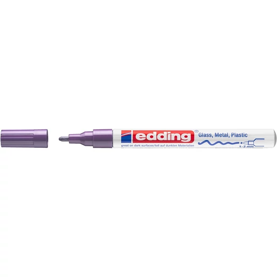 Lakkmarker, 1-2 mm, EDDING "751", lila