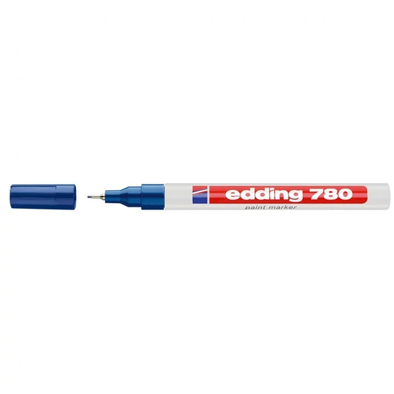 Lakkmarker, 0,8 mm, EDDING "780", kék