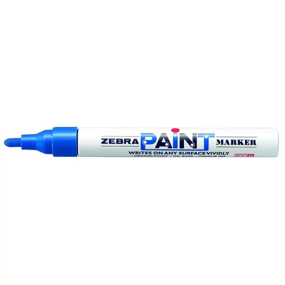 Lakkmarker, 3 mm, ZEBRA "Paint marker", kék