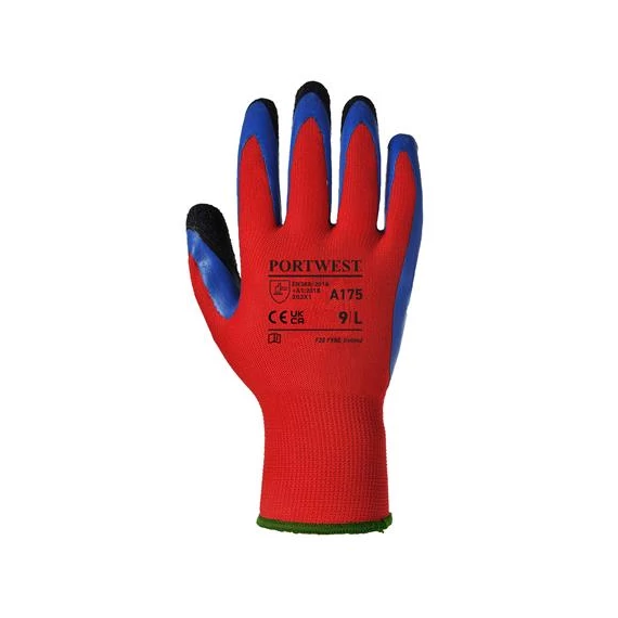 Védőkesztyű, latex, M méret 
