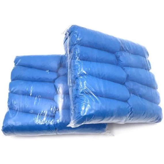 Cipővédő, nylon, kék