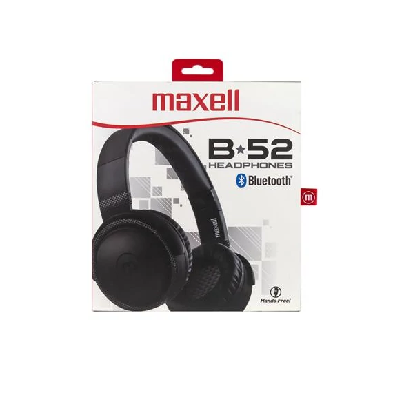 Maxell HB-BTB52 Bluetooth Headphone Black