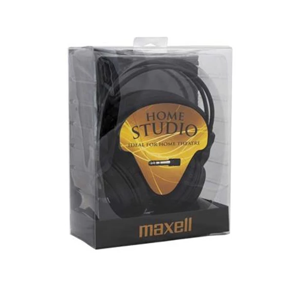 Maxell Home Studio Headphones Black