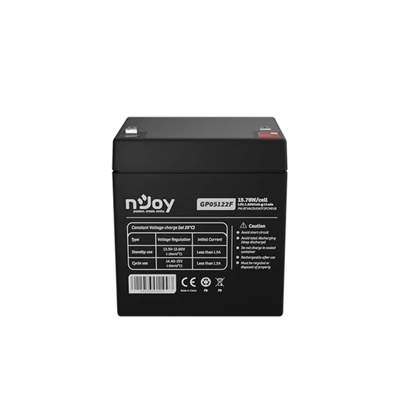 Njoy 12V/5Ah akkumulátor 1db/csomag