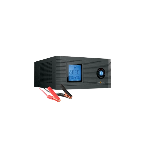 NJOY Inverter - Aira 600 (2 Schuko, Szinusz hullám, Akku Támogatás: 40Ah-200Ah, AVR,  fekete)