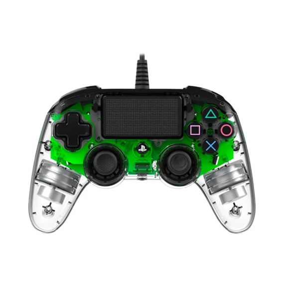 Nacon Compact PS4 átlátszó-halványzöld vezetékes kontroller