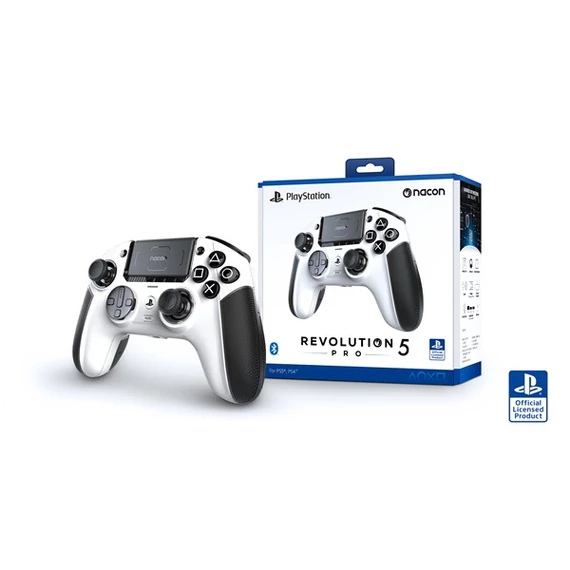 Nacon 2808849 Revolution 5 Pro PC/PS4/PS5 vezetékes és vezeték nélküli fehér kontroller