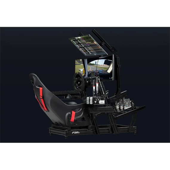 Next Level Racing Szimulátor cockpit - F-GT Elite Lite Alumínium Side & Front Mount Edition (ülést nem tartalmazza!)