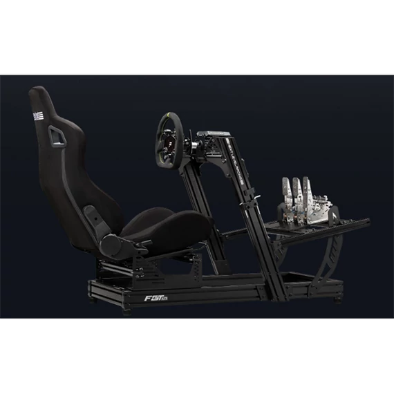 Next Level Racing Szimulátor cockpit - F-GT Elite Lite Alumínium Side & Front Mount Edition (ülést nem tartalmazza!)
