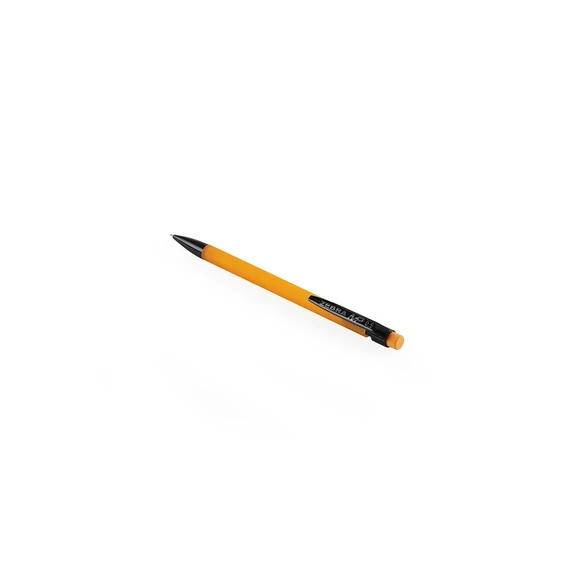 Nyomósirón, 0,5 mm, ZEBRA "MP", narancssárga