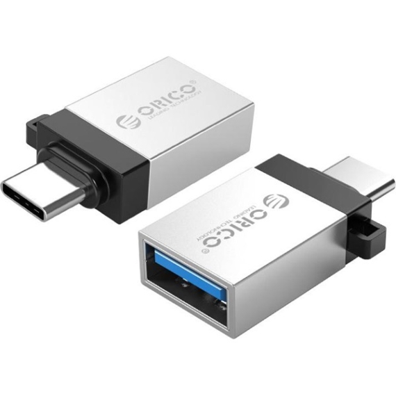 Orico OTG adapter - CBT-UT01-SV /16/ (USB-A 3.0 to USB-C, ezüst)