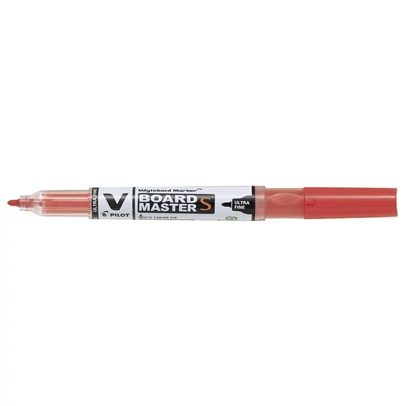 Táblamarker, 0,8 mm, UF, kúpos, PILOT "V-Board Master S", piros