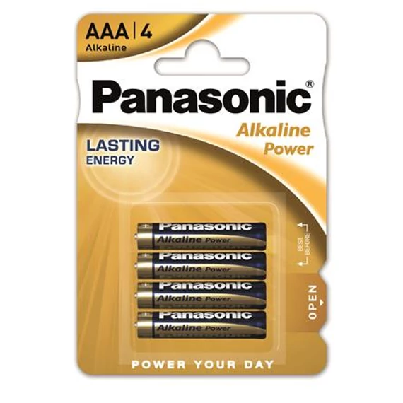 Elem, AAA mikro, 4 db, PANASONIC 