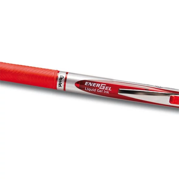 Rollertoll zselés 0.7mm, Pentel EnerGel BL77-BO, írásszín piros