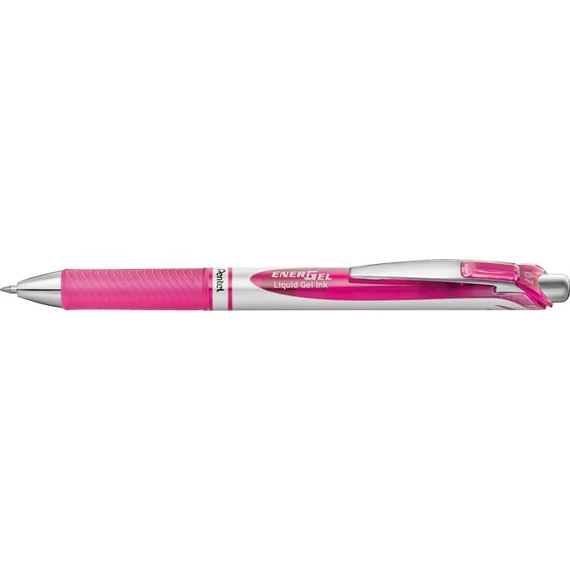 Rollertoll zselés 0.7mm, Pentel EnerGel BL77-PX, írásszín rózsaszín